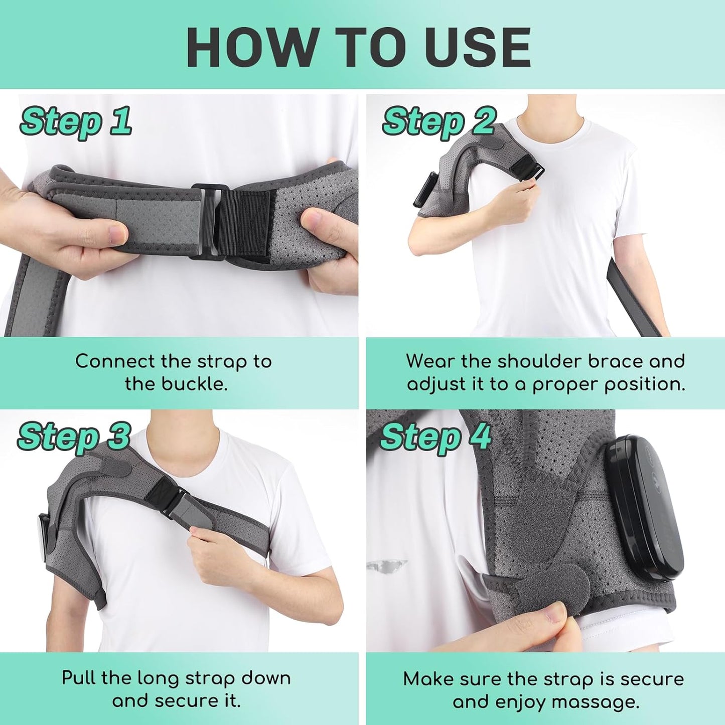 ResFit™ - Shoulder Massager Brace - Evalax