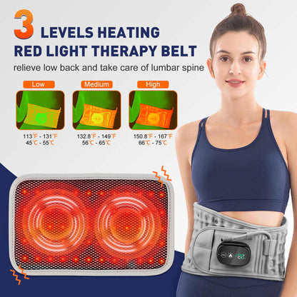 Hyperbelt™ Thermal Decompression Belt With Red Light Therapy - Evalax