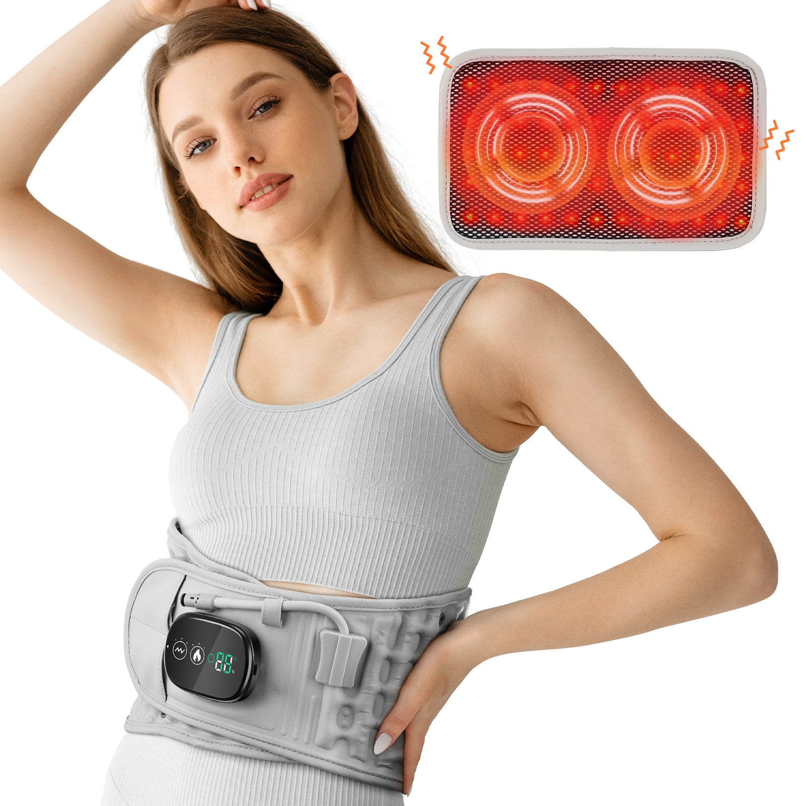 Hyperbelt™ Thermal Decompression Belt With Red Light Therapy - Evalax