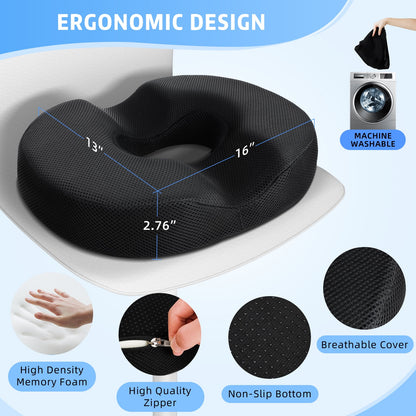 ErgoRelief™ - Pressure Relief Seat Cushion