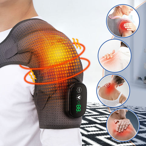 Copy of Adjustable Shoulder Heat Therapy Wrap and Shoulder Massager