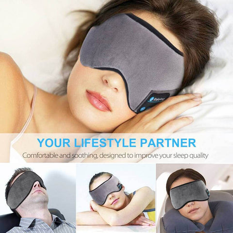 EchoRest™ - Sleep Mask with Headphones - Evalax